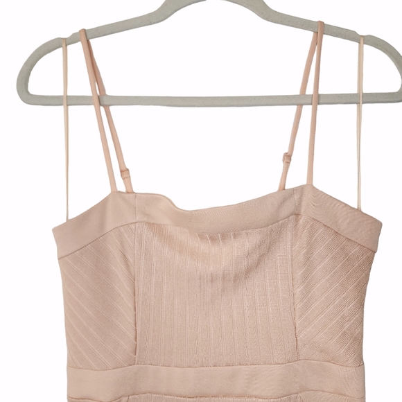 ASOS Sleeveless Ribbed Bodycon Midi Dress - Picture 3 of 9